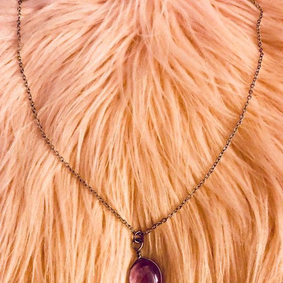 Artesian Glass Necklace - Picture 2 of 3